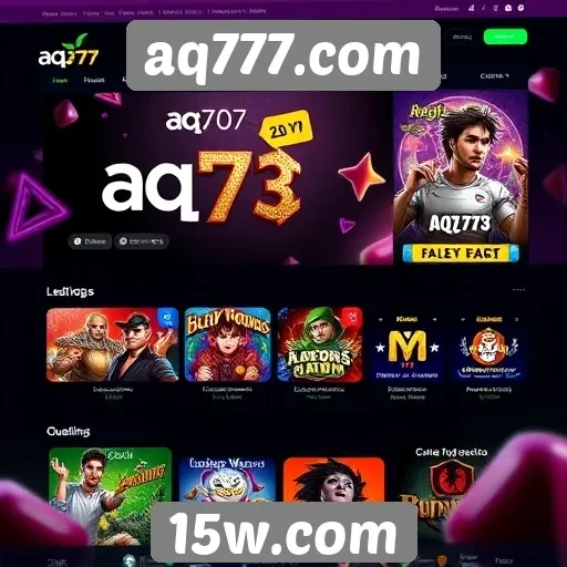 Experiência do usuário no site aq777.com